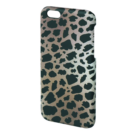 Hama Funda iPhone Wild Leo Gris 137515 Fashion Animal Imprint